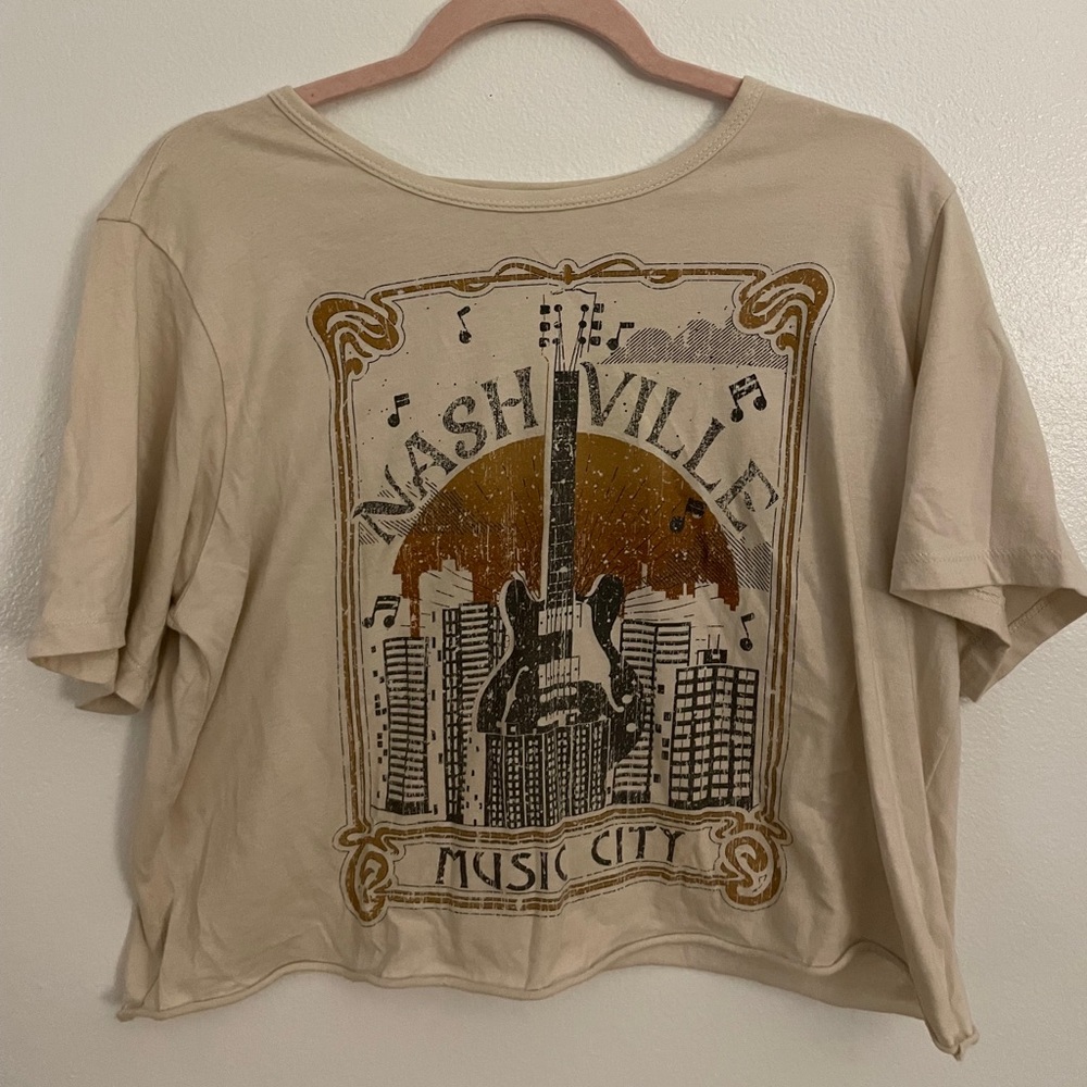 Altard State Cropped Neutral T-shirt